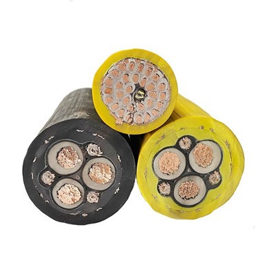 Câble flexible en caoutchouc mobile pour les mines de charbon